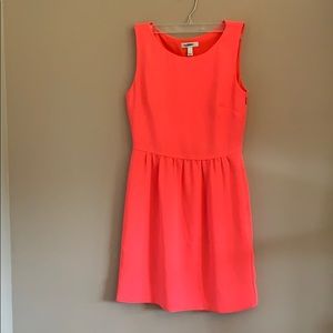 Coral J. Crew Dress